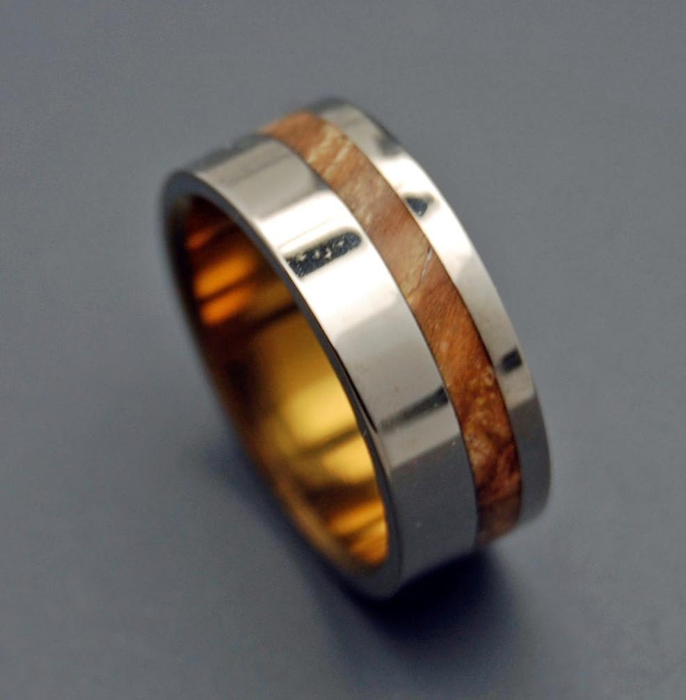 Silver Faun - Wooden Wedding Rings