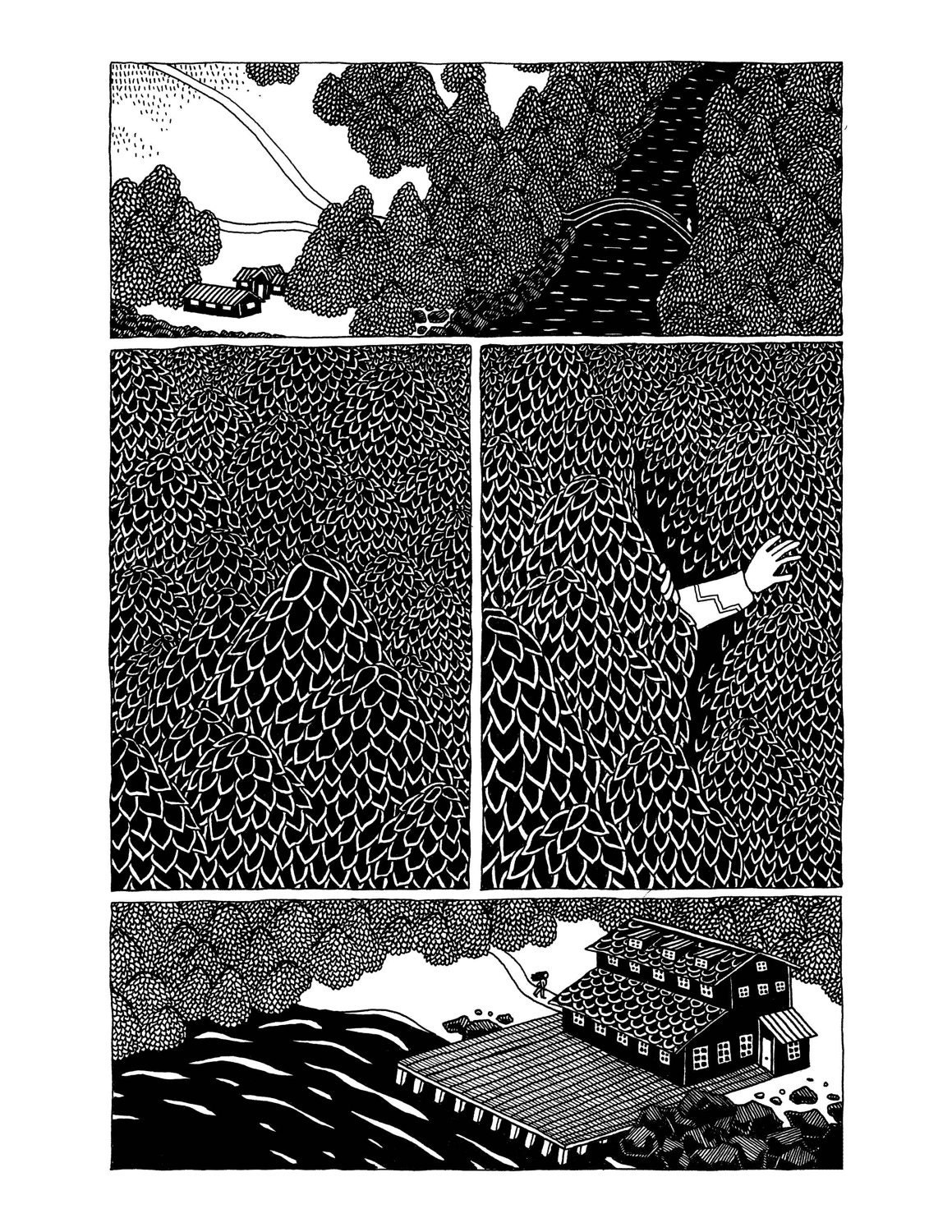 Illustration from In the Sounds and Seas: Archival Quality Digital Print