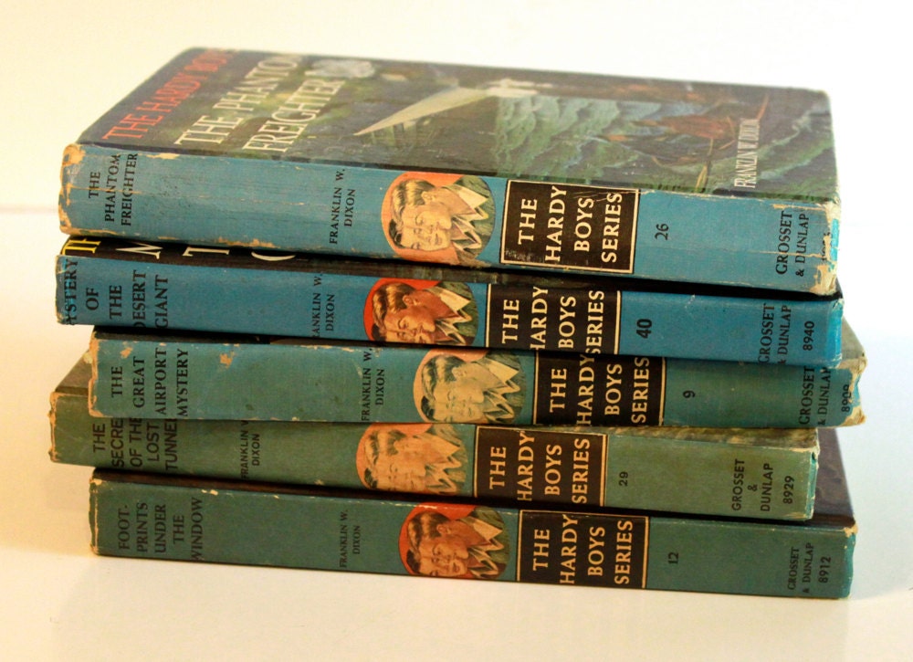 Instant Collection of Vintage 1960s The Hardy Boys The Mystery Books treasury item