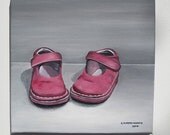 Little Red Shoes - Original Painting