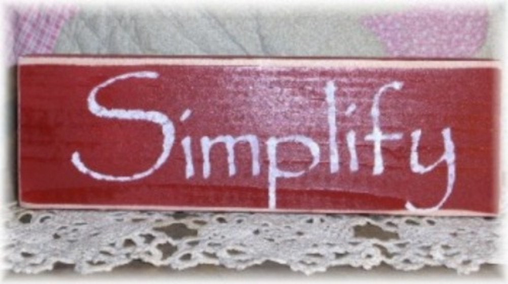 Simplify Wood Block
