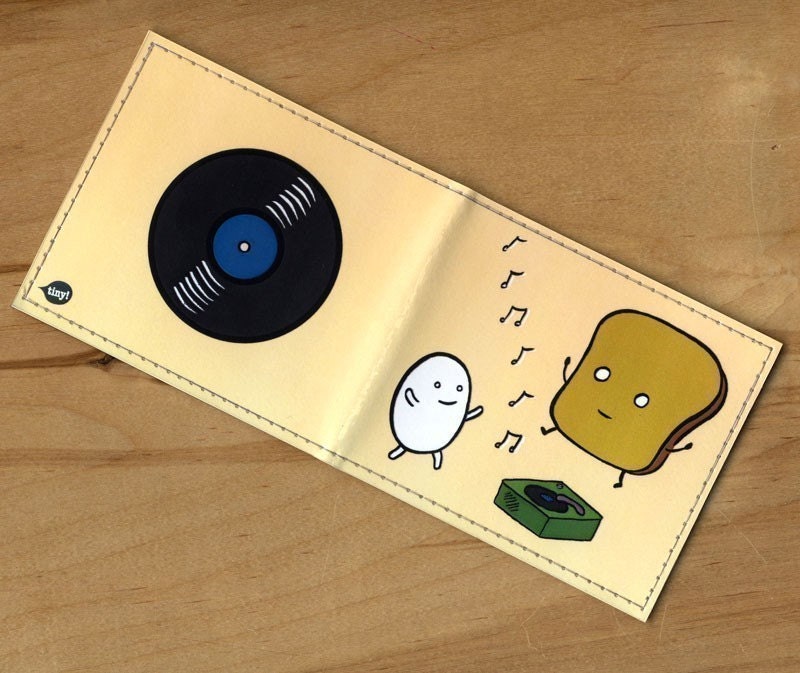 Music Time wallet - Dan Goodsell for Tinymeat