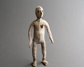 One of a Kind Doll - Stories Untold - Figurative Fabric Sculpture - OOAK