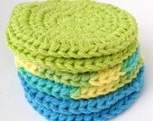 Blue Caribbean Getaway Scrubbies