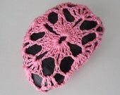 Pink Doily Love Stone