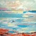 Original 12x16 Acrylic Palette Knife Abstract Painting