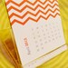 Chevron 2012 Desk Calendar