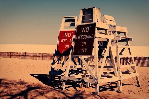 Lifeguards Needed - 8.5x11 Fine Art Photograph