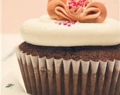 Red Velvet Cupcake  - 8 x 8 Fine Art Photograph