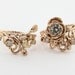 Jane Rose Wedding Set, Rose Gold & Diamond