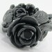English Roses Wedding Set: Black as Midnight