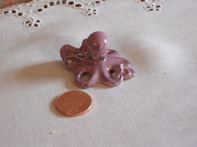 Miniature Octopus- Hagen Renaker - porcelain