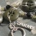 Custom listing for PROZ Army Black and Gold I love my Soldier Bracelet