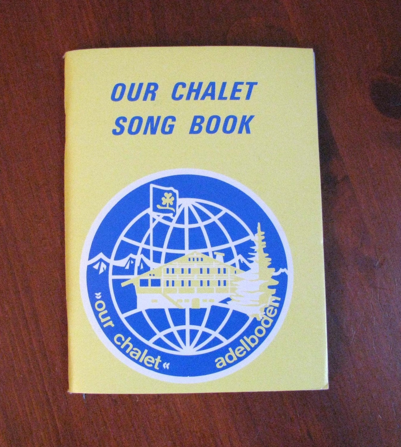 Girl Scout songbook from Our Chalet