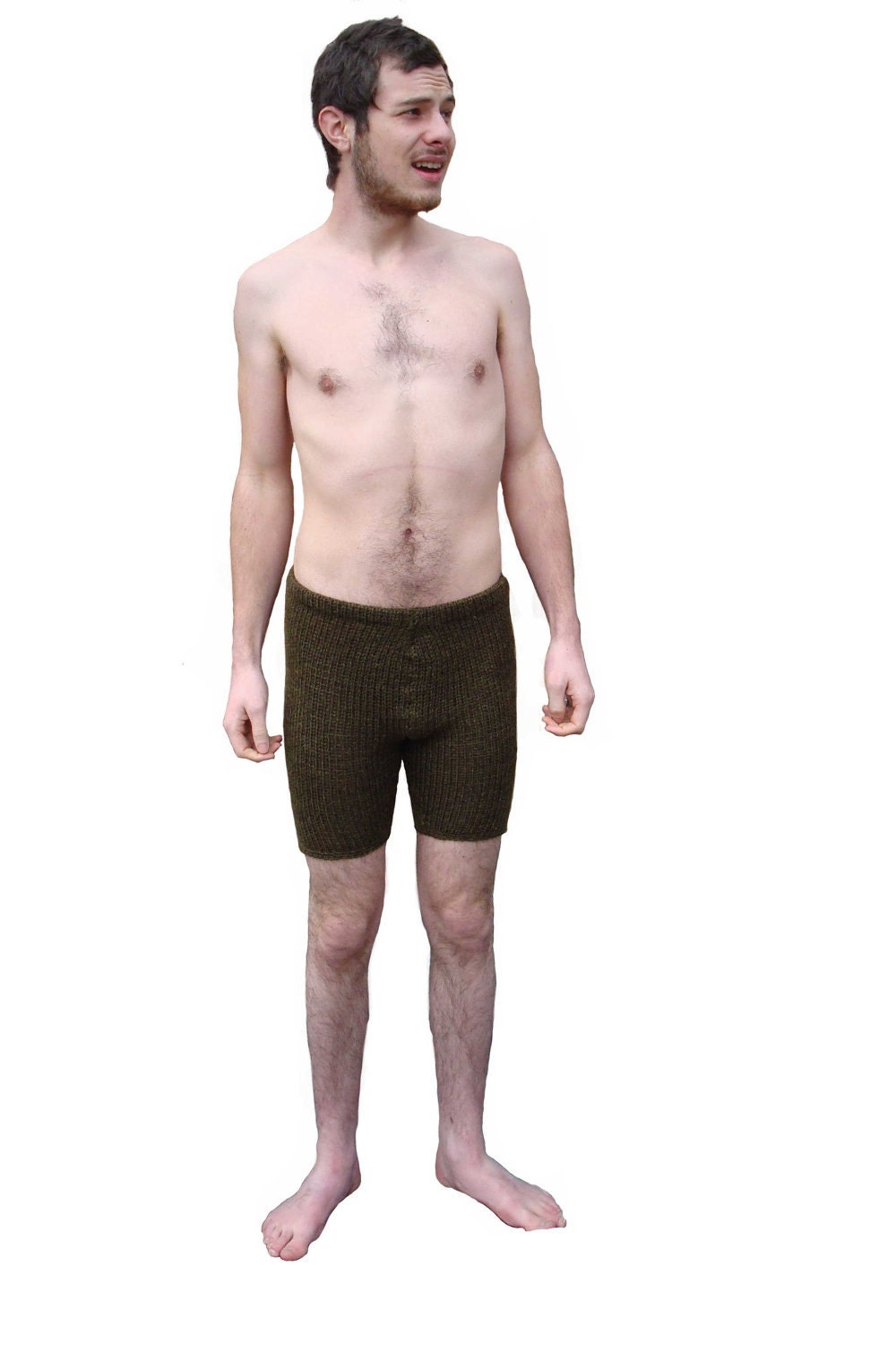 Knit Wool Shorts