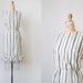reserved... vintage 1960s dress / vintage wiggle dress / striped 60s dress / 50s wiggle dress