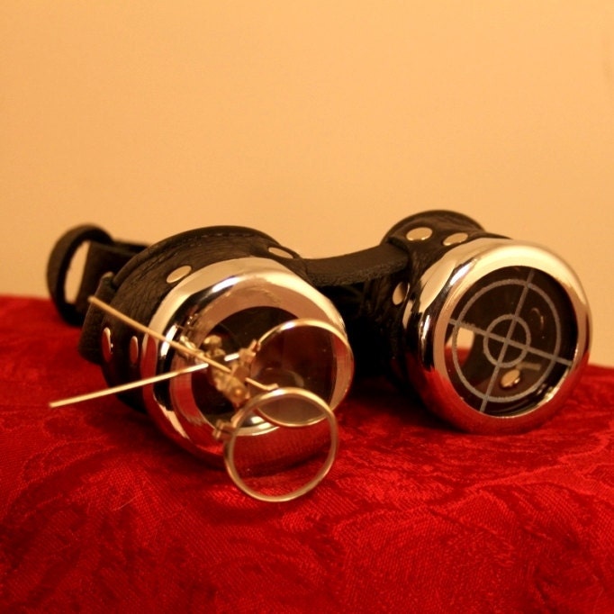 Steampunk Goggles - Black Alchemy