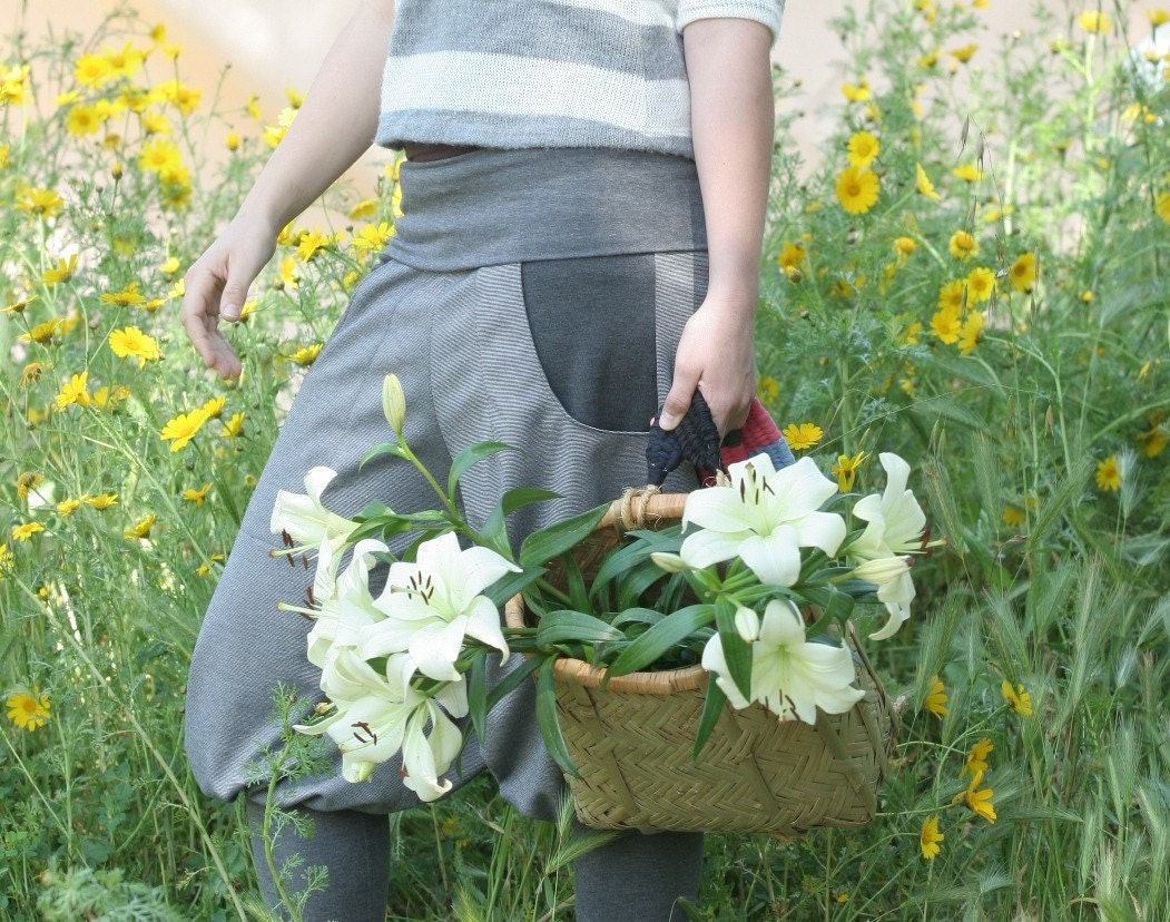 ON SALE Harem Pants in Grey