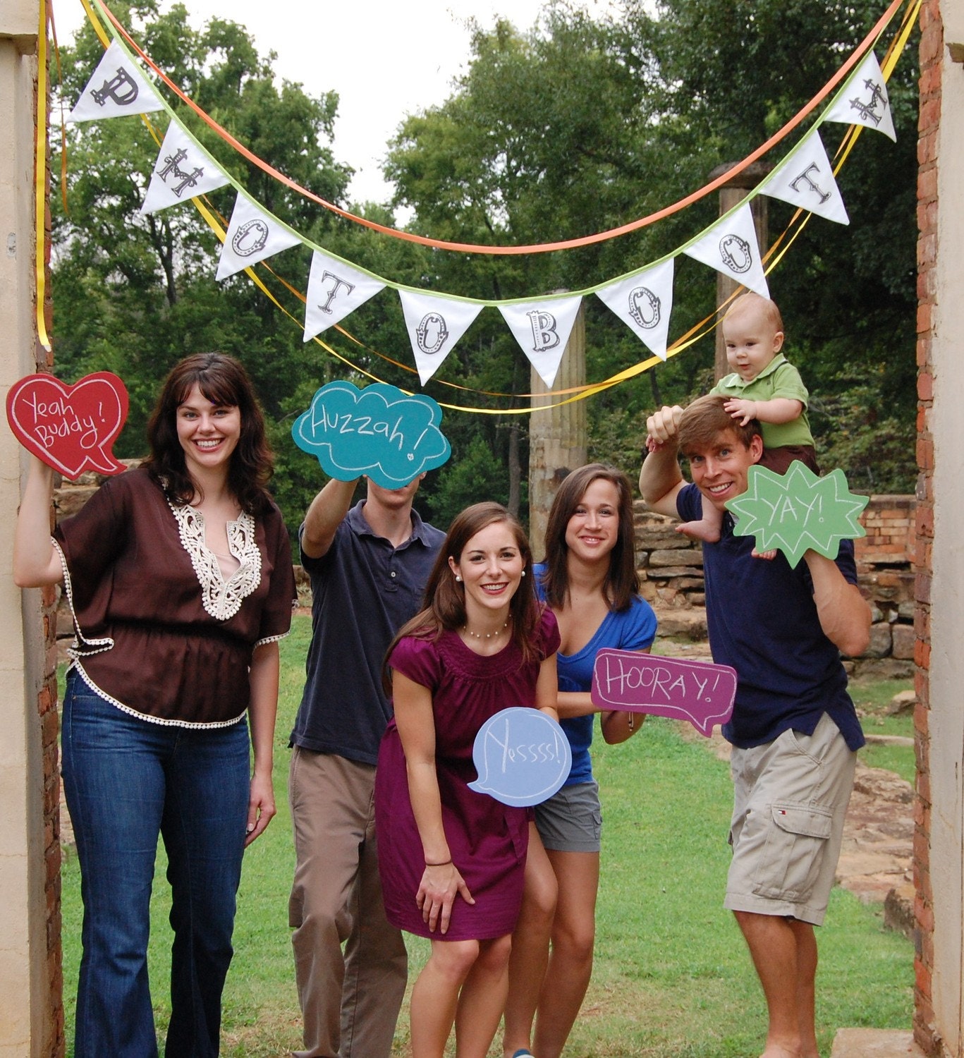 Photobooth Bunting Banner