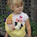Baby Doll Sling Toy Pouch Style Doll Carrier - Buttercream Yellow - FAST SHIPPING