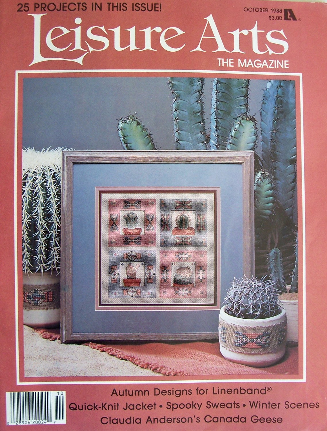Vintage Leisure Arts Book  Autumn Issue - October 1988