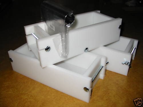 Soap mold 1-2 lb Soap Cutter & No Liner Molds  Wooden Lids Aval Toll Free 1-877-890-0267 E.