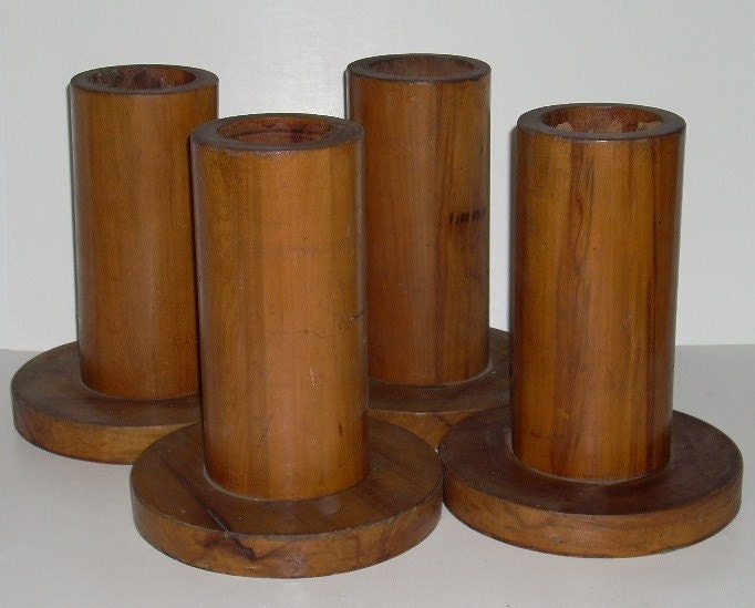 wooden wood tall bed risers by diantiques on etsy antique wooden wood ...
