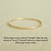 Six Golden Rings - Set of Six Threads of Gold - Tiny Hammered Stacking Rings - Delicate Jewelry