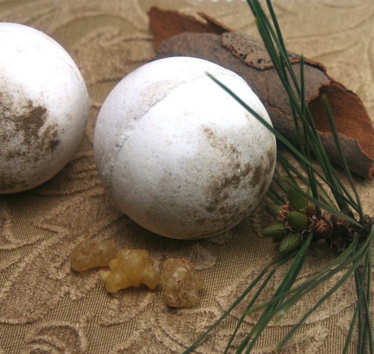 Frankincense Patchouli Bath Bomb natural Fancy Hippie Fizzy VEGAN organic
