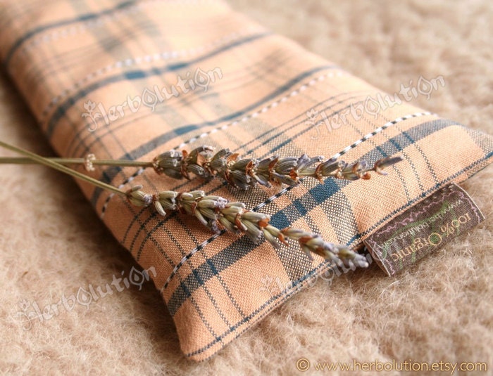 Organic Lavender Eye Dream Pillow relaxing and soothing with soft ecofriendly bamboo fabric