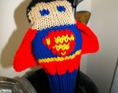 Superman Justice League Knit Golf Club Cover