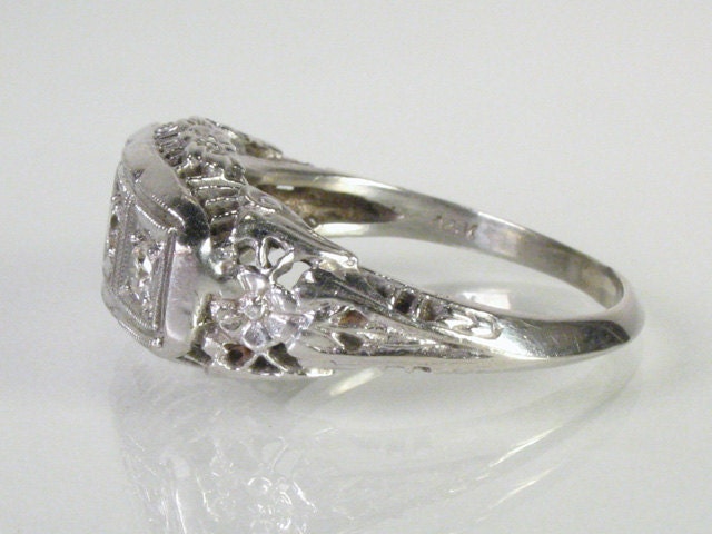 Vintage Diamond Wedding Ring