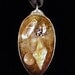 Antique Silver Spoon Pendant with beach shells set in Resin b