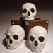 Glossy Ghost Skulls reserved for Lippythelion18