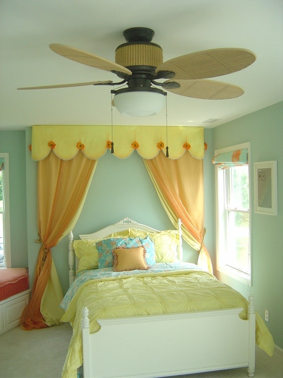 Canopy / Custom canvas valance, window treatments