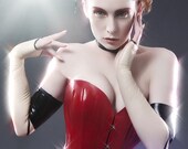 Latex Corset Dress - made to measure