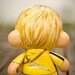 Price reduced - 7" "Beatrix Kiddo" (Kill Bill) hand-painted Munny figure