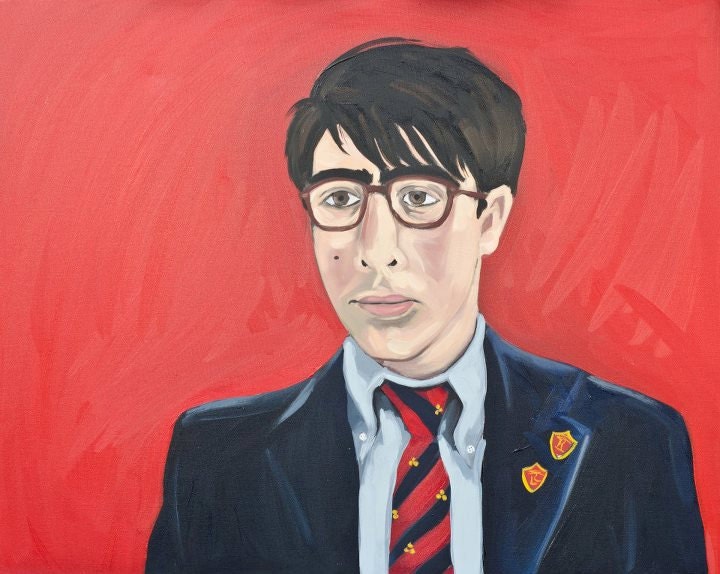 Original Oil Painting - "Max Fischer" - 24"x30"