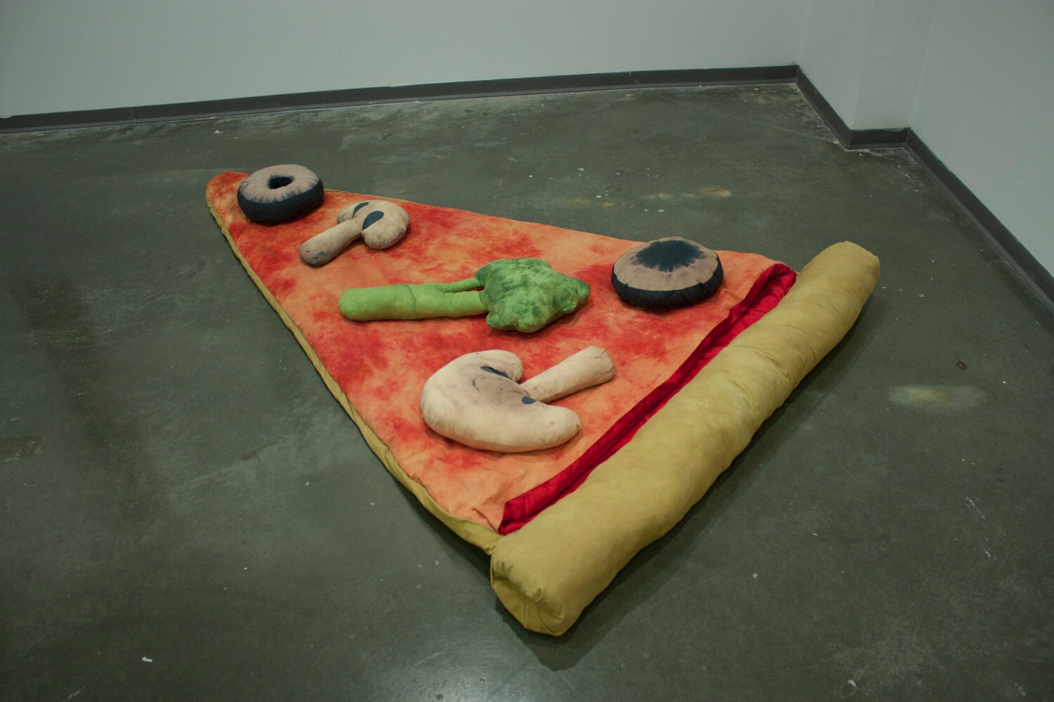 Slice of Pizza Sleeping Bag w/ Optional Veggie Pillows