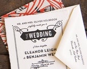 Gatsby wedding invitations