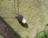 Spark Plug Charm Necklace Unisex