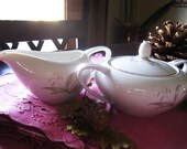 Fine China Cream and Sugar Set Home and Living Dining and Entertaining Holiday Dishes