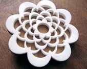 Frosty Flower Brooch