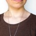 Natural stone jewelry - rainbow necklace - river rocks - Rock Collections, Rainbow