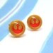 Star Wars Earrings , Alliance Starbird Earrings made from LEGO (r) Pieces
