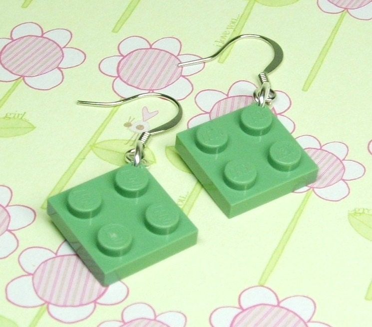 Green Lego Pieces