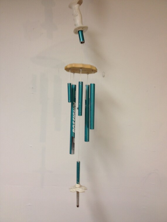 Wind Chimes made from recycled ski poles makes is by frameitinskis