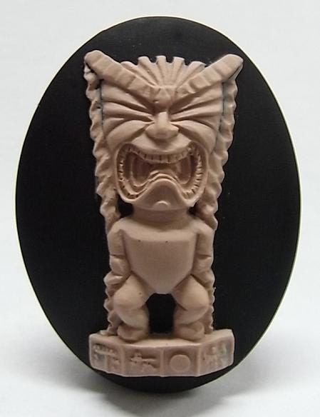 Ku Tiki Cameo 40x30, set of 3