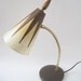 Vintage Mid Century FIberglass Cone Gooseneck Desk Lamp