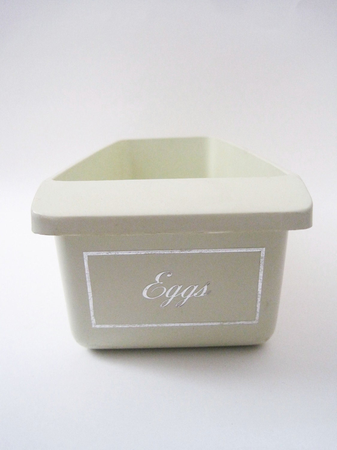 Vintage 1950s Refrigerator Eggs Container